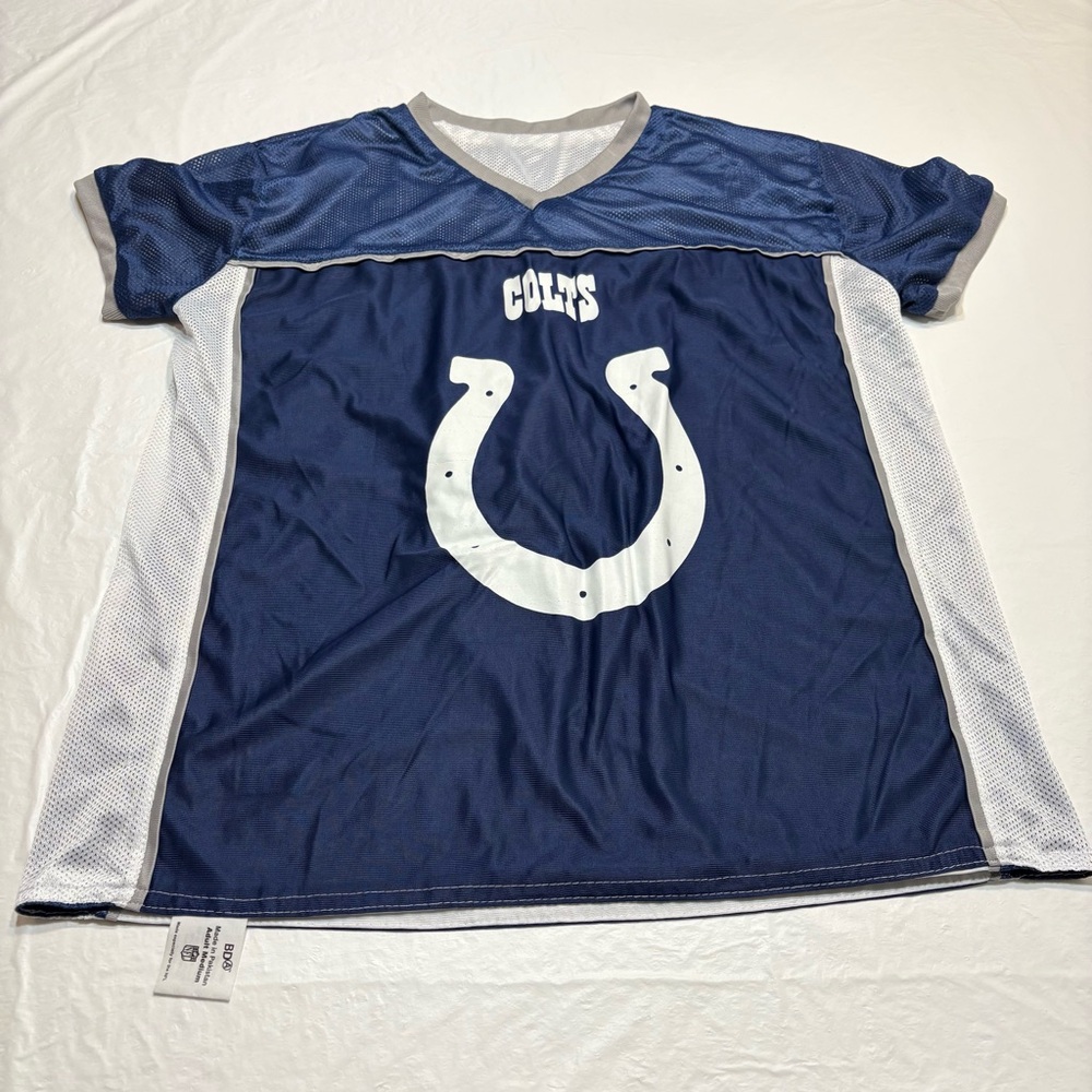 NFL Indianapolis Colts Flag Football Reversible Jersey Adults Medium